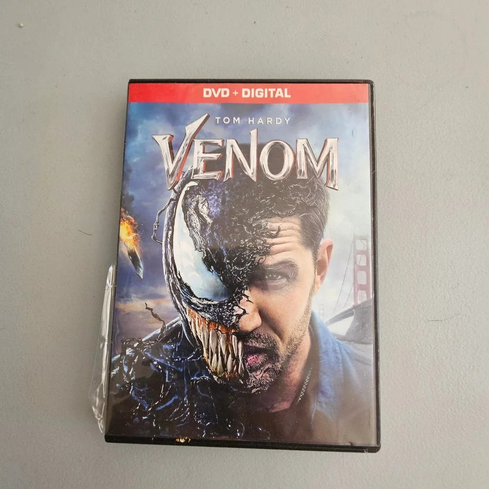 Venom DVD Tom Hardy Marvel Action Movie Standard Edition 2018